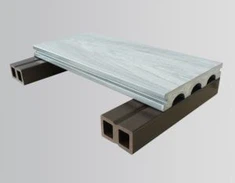 সলিড Wpc ছাঁচনির্মাণ মিশ্র রঙ